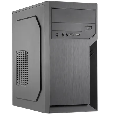 Корпус Foxline FL-702-FZ500R, mATX, 500W PSU, 2×USB2.0