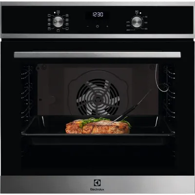 Духовка Electrolux EOF5F70X, встраиваемая, 72 л, 8 режимов, конвекция