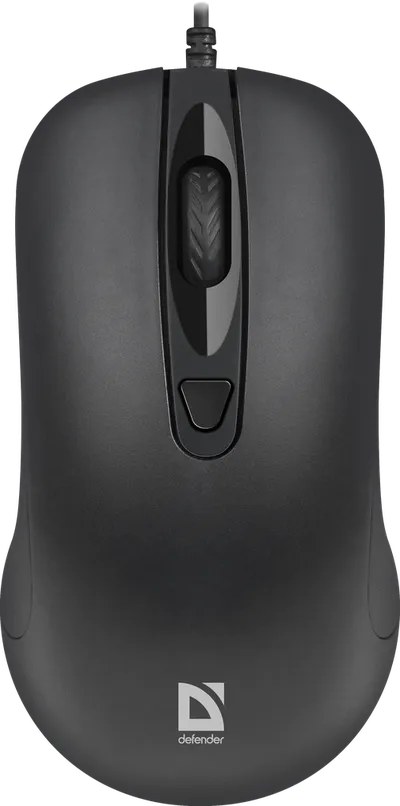 Мышь Defender 52231 Classic MB-230, проводная, USB, 1000-1200 dpi