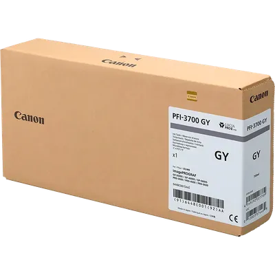 Картридж Canon 6448C001, PFI-3700GY, серый, для imagePROGRAF