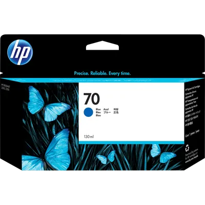 Картридж HP 70 Blue C9458A, для Designjet Z3100/Z3200, 130 мл