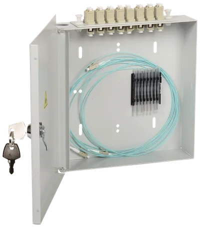 Кросс оптический ITK FOBX8-N-4LCUD09, настенный, 4×LC Duplex, SM OS2