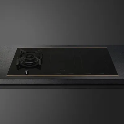 Варочная панель SMEG PM6954R, комбинированная газ+индукция, 5 зон, 900 мм
