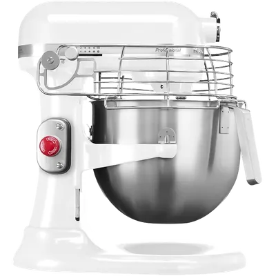 Миксер KitchenAid 5KSM7990XEWH, с подъемной чашей, 6.9 л, белый