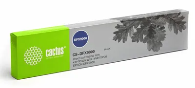 Картридж матричный Cactus CS-DFX9000, черный, 12 млн зн