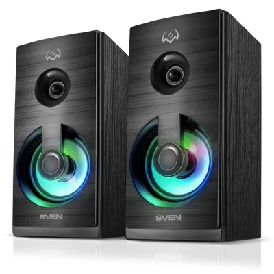 Акустическая система 2.0 SVEN SPS-512 черный (6Вт, питание от USB) (SV-020156)
