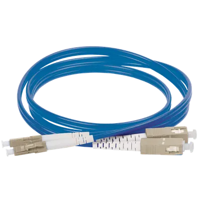 Патч-корд оптический ITK FPC5004-LCU-SCU-C2L-5M, OM4 50/125, LC/UPC-SC/UPC, Duplex, 5 м