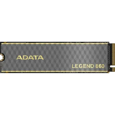 Твердотельный накопитель/ ADATA SSD LEGEND 860, 500GB, M.2(22x80mm), NVMe 1.4, PCIe Gen 4x4, 3D NAND, R/W 5000/3000MB/s, IOPs н.д./н.д., TBW 160, DWPD 0.2 (5 лет)