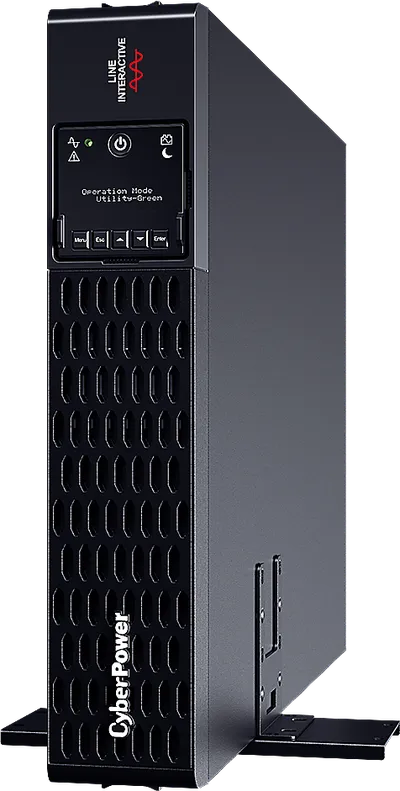 ИБП CyberPower PR2200ERTXL2UA, Line-Interactive, 2200ВА/2200Вт, 2U, LCD, AVR