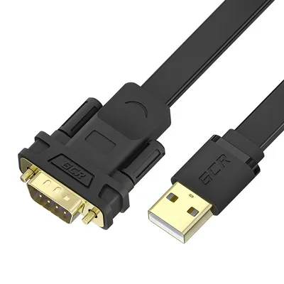 Конвертер GCR GCR-UOC5M-BCG-0.5m, USB→RS-232, 0.5м