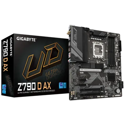 Материнская плата Gigabyte Z790 D AX, LGA1700, Z790, 4×DDR5, ATX