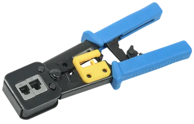 Инструмент обжимной ITK TM1-B11H, RJ-45/RJ-12/RJ-11, храповой механизм