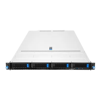 Серверная платформа/ ASUS RS700A-E13-RS4U, 1U, 2 x  SP5 LGA6096 400W, 24x DDR5 6400, 4x 3.5" hsb NVMe, 2x PCIex16+ 2x OCP3.0 x16, no LAN, 1+1 2000W