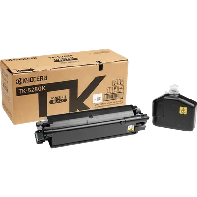 Картридж лазерный KYOCERA TK-5280K, черный, 13000 стр., для Kyocera Ecosys P6235cdn