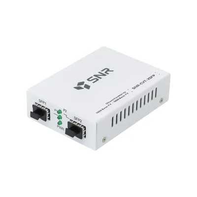 Медиаконвертер SNR SNR-CVT-2SFP, 2×SFP