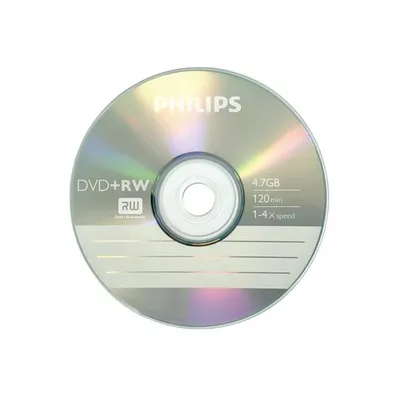Диск DVD+RW Philips DW4S4P01E/97, 4.7ГБ, 4x