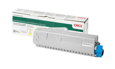 Тонер-картридж OKI C824/834/844, жёлтый, 5K