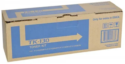 Тонер-картридж KYOCERA TK-130, для FS-1300D/1350DN/1028MFP/1128MFP, 7500 стр.