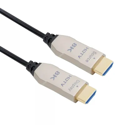 Кабель HDMI VCOM AD3743C-30.0, активный оптический, 30 м, HDMI 2.1, 8K@60 Гц