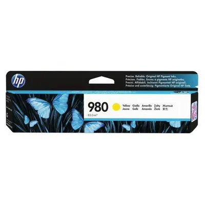 Картридж HP 980 Yellow, D8J09A, 6600 стр