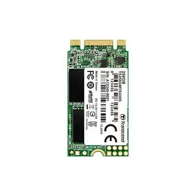 Твердотельный накопитель Transcend MTS430 TS256GMTS430S, 256 ГБ, M.2 2242, SATA, 3D TLC