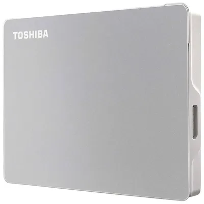Внешний HDD Toshiba HDTX110ESCAA, 1 ТБ, 2.5", USB-C 3.2 Gen1, серебристый
