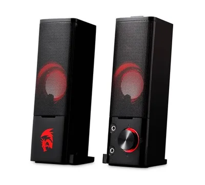 Redragon Акустическая 2.0 система Orpheus черный, 6 Вт, питание от USB