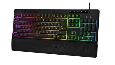 Клавиатура DEFENDER Redragon Shiva (77689), проводная, USB, мембранная, RGB