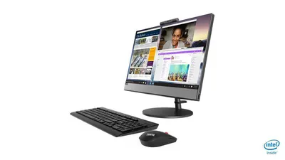 Моноблок Lenovo V530-22ICB 21.5" FHD, Intel Core i5-9400T, 8Gb, SSD 256Gb, DVDRW, KB, M, NoOS (10US00HQRU)