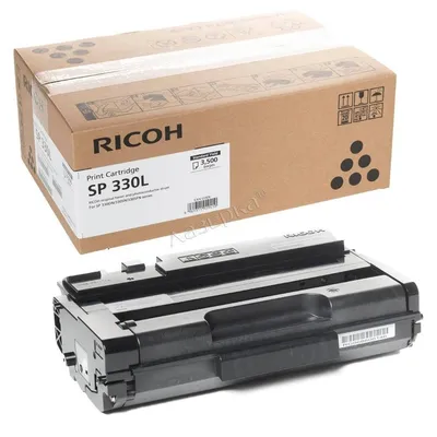 Тонерный картридж Ricoh SP 330L 408278, чёрный, 3500 страниц