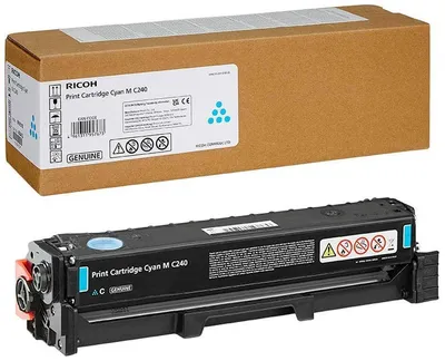 Картридж Ricoh 408452, Type M C240, голубой, 4500 стр.