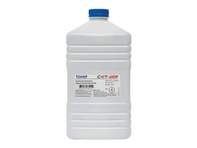 Тонер CET CET111116K500, чёрный, 500 г, бутылка, для Konica Minolta
