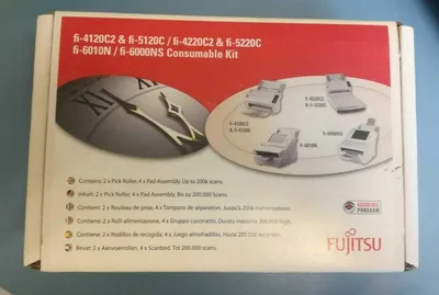 Комплект роликов Fujitsu CON-3289-003A для сканеров fi-серии, 200 000 скан