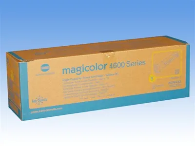 Тонер-картридж Konica Minolta A0DK252, Yellow, 8000 стр.