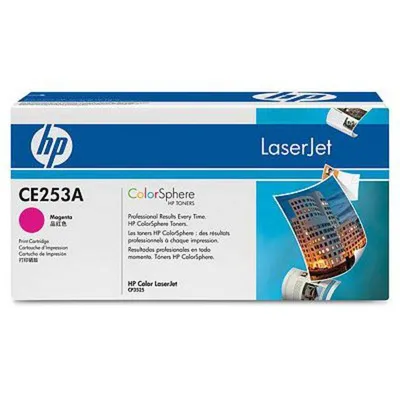Картридж HP CE253A (504A), малиновый
