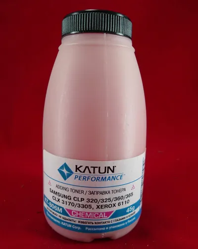 Тонер Katun KT-806M, пурпурный, химический, флакон 45 г