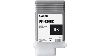 Картридж Canon PFI-120BK (2885C001), чёрный, 130 мл, пигментные чернила