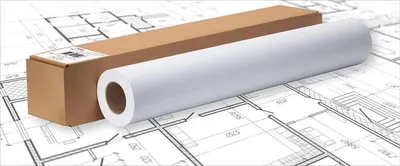 Инженерная бумага Марафон Стандарт 80 A0 0.841x150 м  втулка  3" / 76,2 мм
