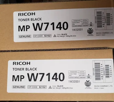 Тонерный картридж Ricoh 821021 (MP W7140), черный, 2200 страниц