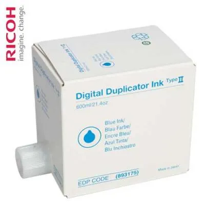 Чернила для дупликатора RICOH тип II Priport VT 1730, 1800, 2100, 2200, 2250, 2600 красный (893174) 5pcs * 600ml
