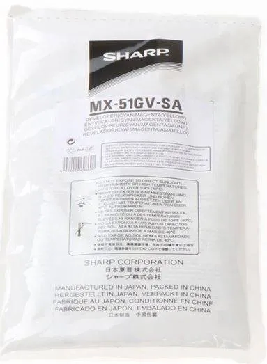 Девелопер цветной SHARP MX51GVSA, C/M/Y, 100000 стр
