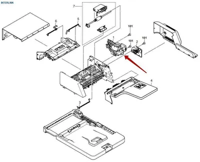 Узел привода в сборе KYOCERA 302NM94231, DRIVE ASSY A SP