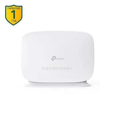 Маршрутизатор TP-Link TL-MR105, 4G LTE Cat.4 до 150 Мбит/с, Wi-Fi N300, 2×10/100 Мбит/с, nano SIM