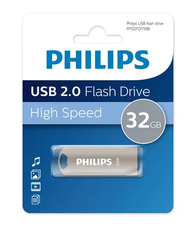 Флешка Philips FM32FD150B/97, 32 ГБ, USB 2.0