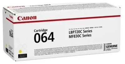 Картридж Canon Cartridge 064Y, желтый, 5000 стр