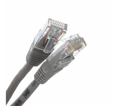 Патчкорд литой "Telecom" UTP кат.5e 50,0м серый