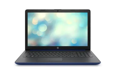Ноутбук HP15 15-da1044ur 15.6" HD, Intel Core i3-8145U, 8Gb, 256Gb SSD, no ODD, Win10, синий