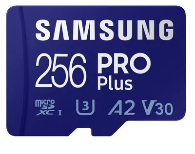 Карта памяти Samsung PRO PLUS MB-MD256KA, microSDXC 256ГБ, UHS-I U3 V30 A2