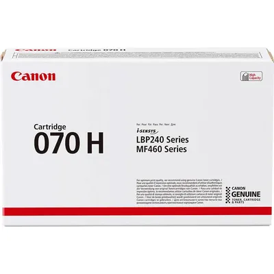 Картридж CANON Cartridge 070HBK, черный, 10 200 стр, повышенной емкости