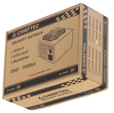 Блок питания CHIEFTEC GPS-650A8, 650Вт, ATX2.3, 80%